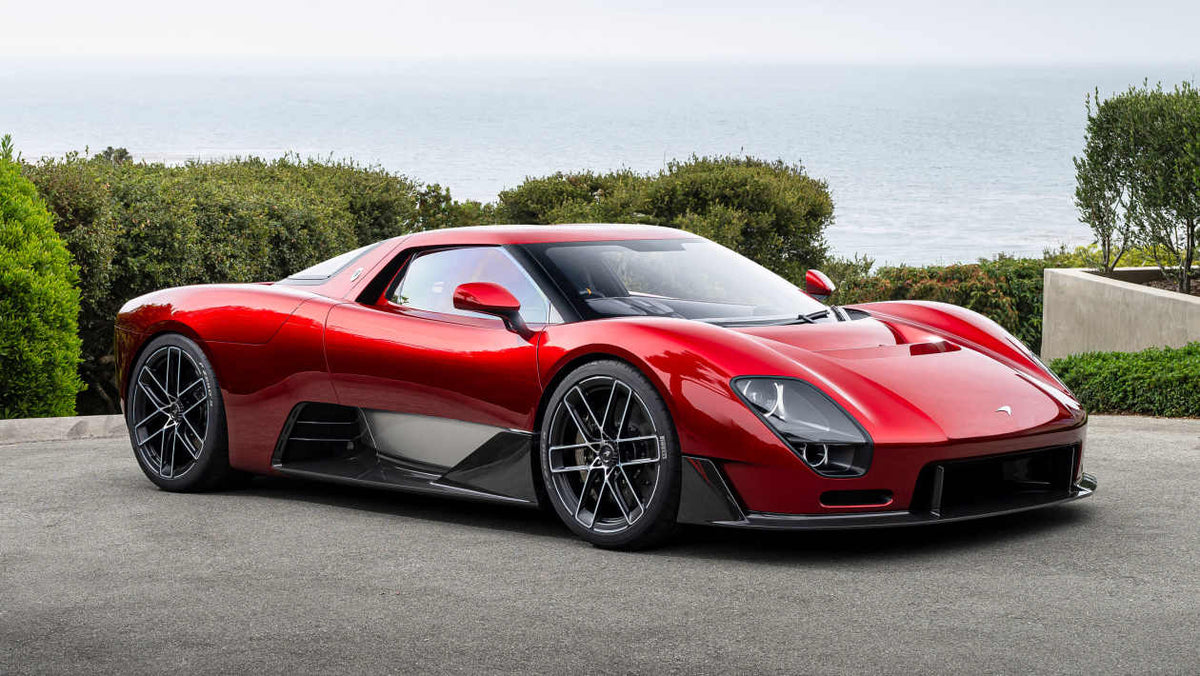 McLaren McL 6GT Concept en vista exterior trasera completa