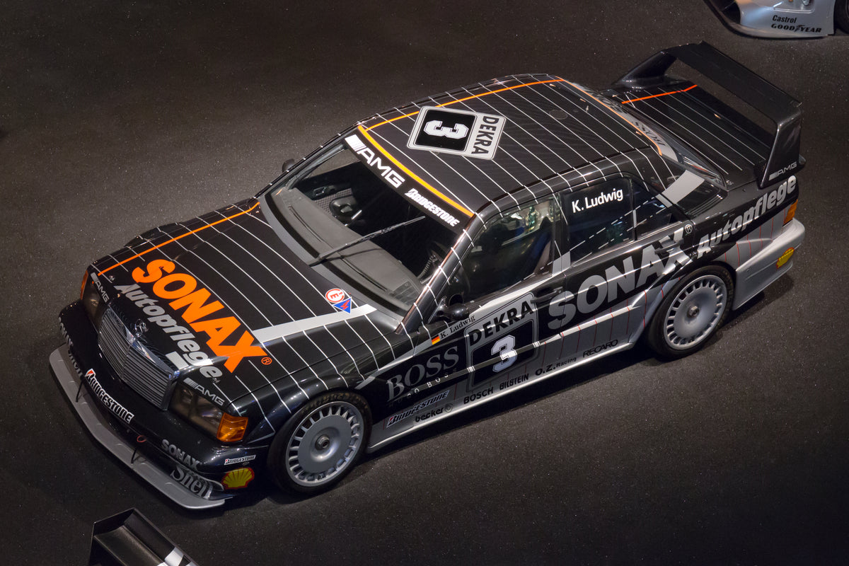 Mercedes 190E Evo II DTM museo imagen carrusel editorial AOC.MAGAZINE