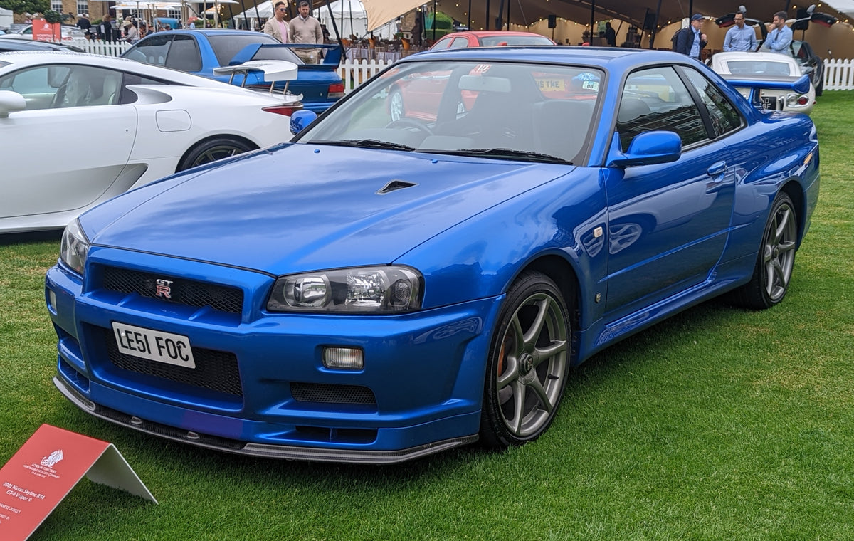 Nissan Skyline GT-R R34 imagen editorial AOC 3