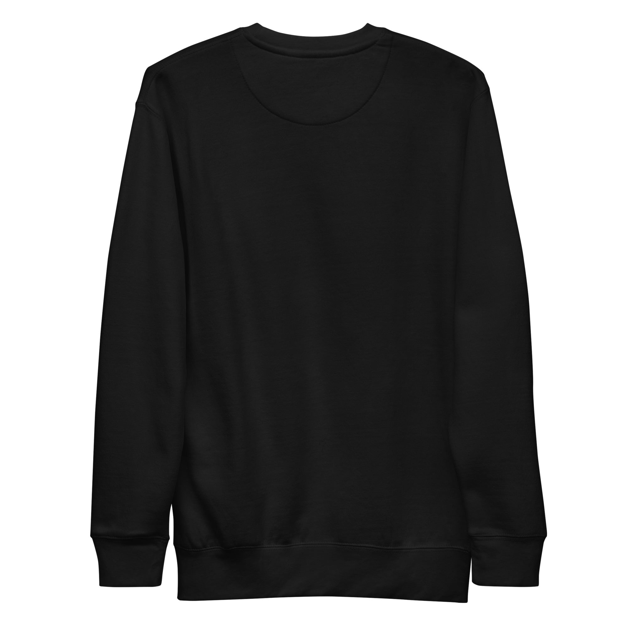 Sudadera negra My Dad Didn't Buy My Car de AOC vista trasera